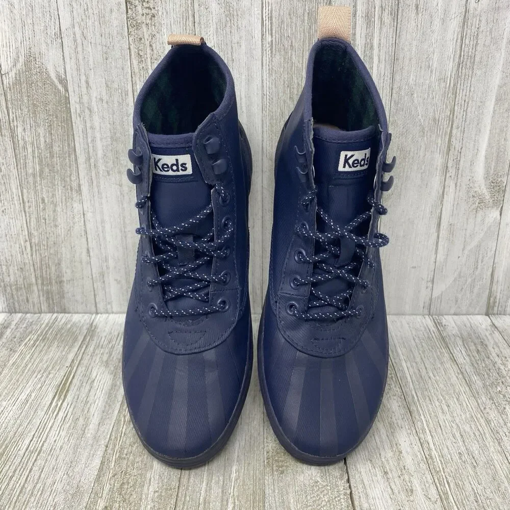 Keds Scout Splash Rain Boots Navy Blue Shoes - Women | Color: Blue/Pink Size 7 - Picture 9 of 9